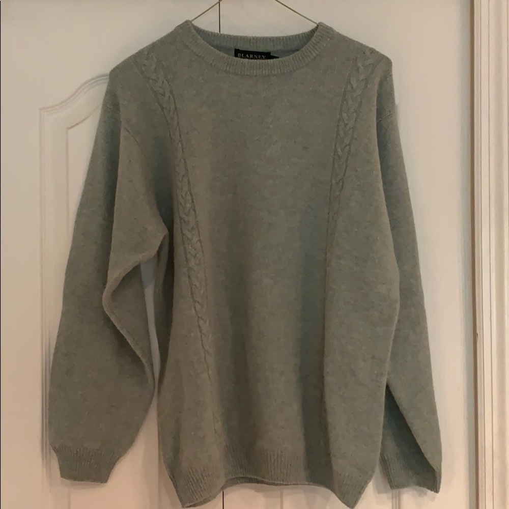 Wool mint green sweater